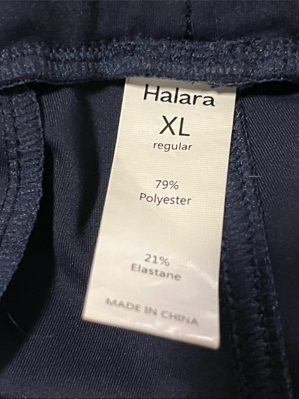 HALARA Navy Wide-Leg Pants - Picture 5 of 6